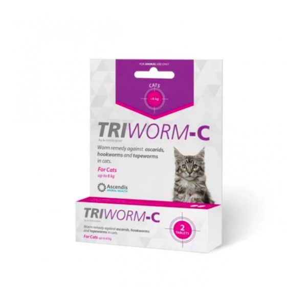 Triworm-C Dewormer for Cats