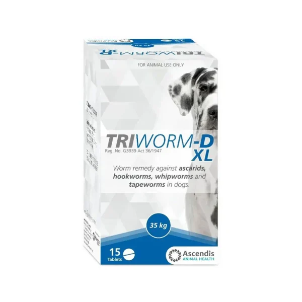 Triworm-D Dewormer X-Large Dog (15 Box)